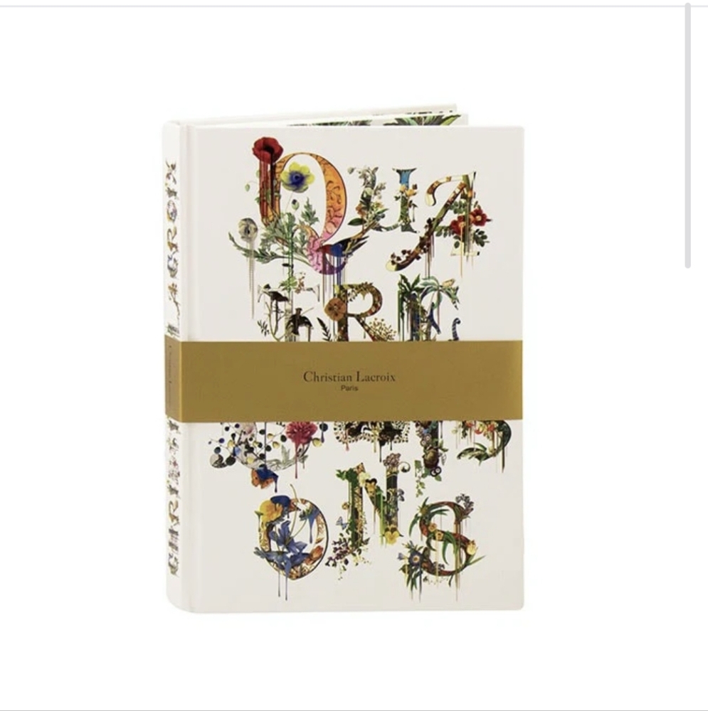 Christian Lacroix White Coffee Table Book Accents